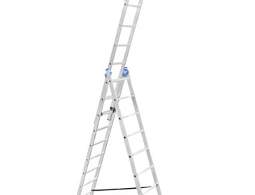 Лестница алюминиевая трехсекционная 10 ступеней LadderBel LS310  РБ