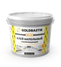 Клей напольный токопроводящий «GOLDBASTIK BF 59» (для впитывающих и невпитывающих оснований)