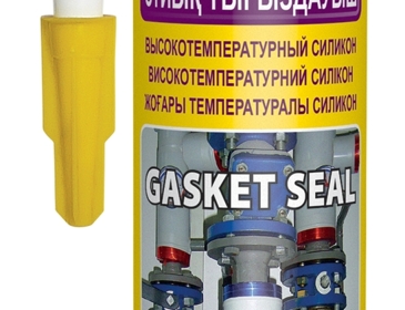 Силикон высокотемпературный "Soudal" Gasket seal ЖИДКОЕ УПЛОТНЕНИЕ красный 280 мл