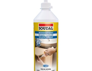 Клей для дерева "Soudal" 65A водостойкий белый 750 г