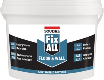 Клей гибридный "Soudal" Fix All FLOOR&WALL белый 4 кг